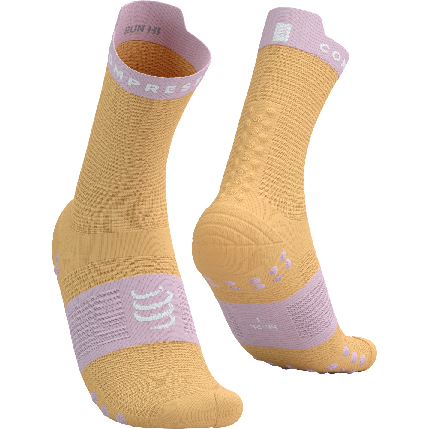 Immagine prodotto da Compressport Calze a Compressione - Pro Racing v4.0 Run High - buff orange/roseate