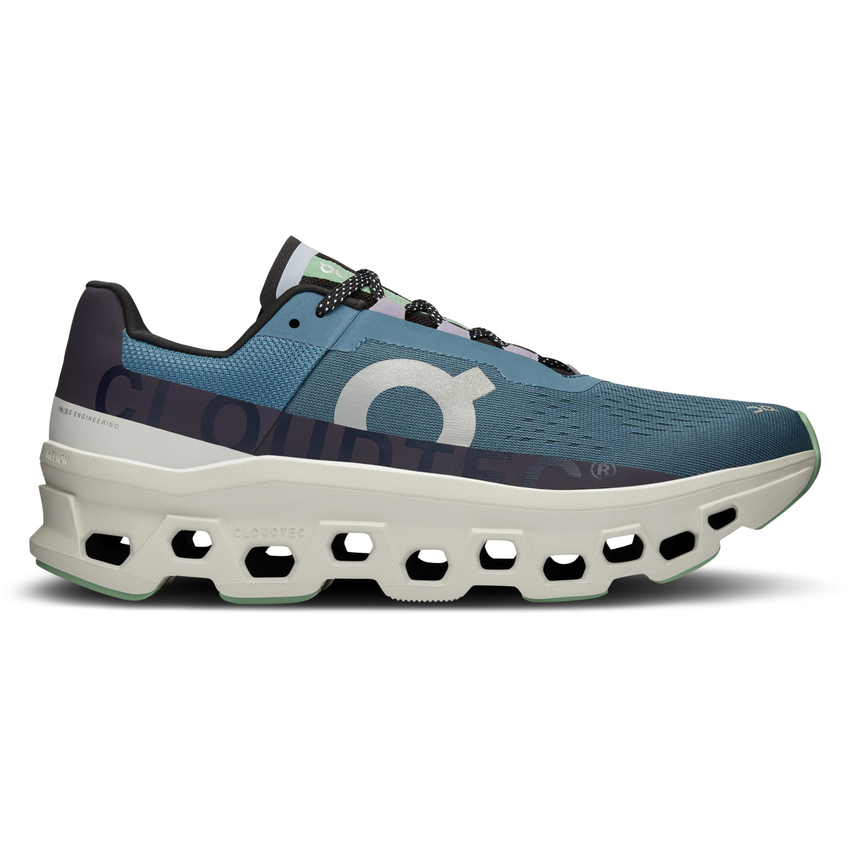 Picture of On Cloudmonster Running Shoes - Dust &amp; Vapor