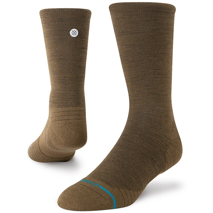 Stance Iconic Wool Crew Socks Unisex - brown | BIKE24