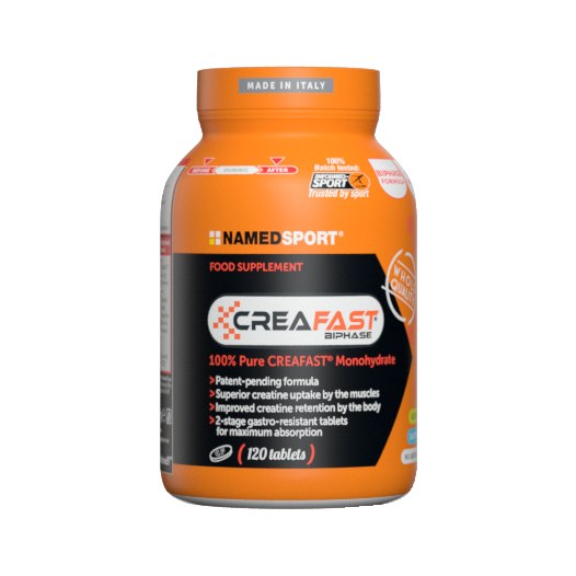 Produktbild von NAMEDSPORT CreaFast - Nahrungsergänzung mit Kreatin - 120 Tabletten