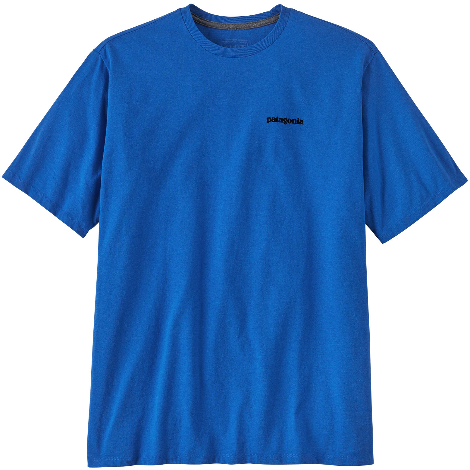 Photo produit de Patagonia T-Shirt Homme - P-6 Logo Responsibili-Tee - P-6 Outline: Vessel Blue