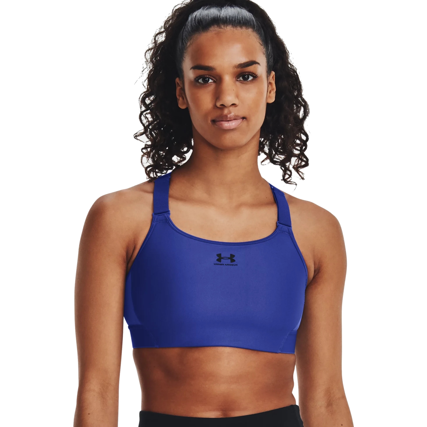 Picture of Under Armour HeatGear® Armour High Sports Bra Women - Royal/Black