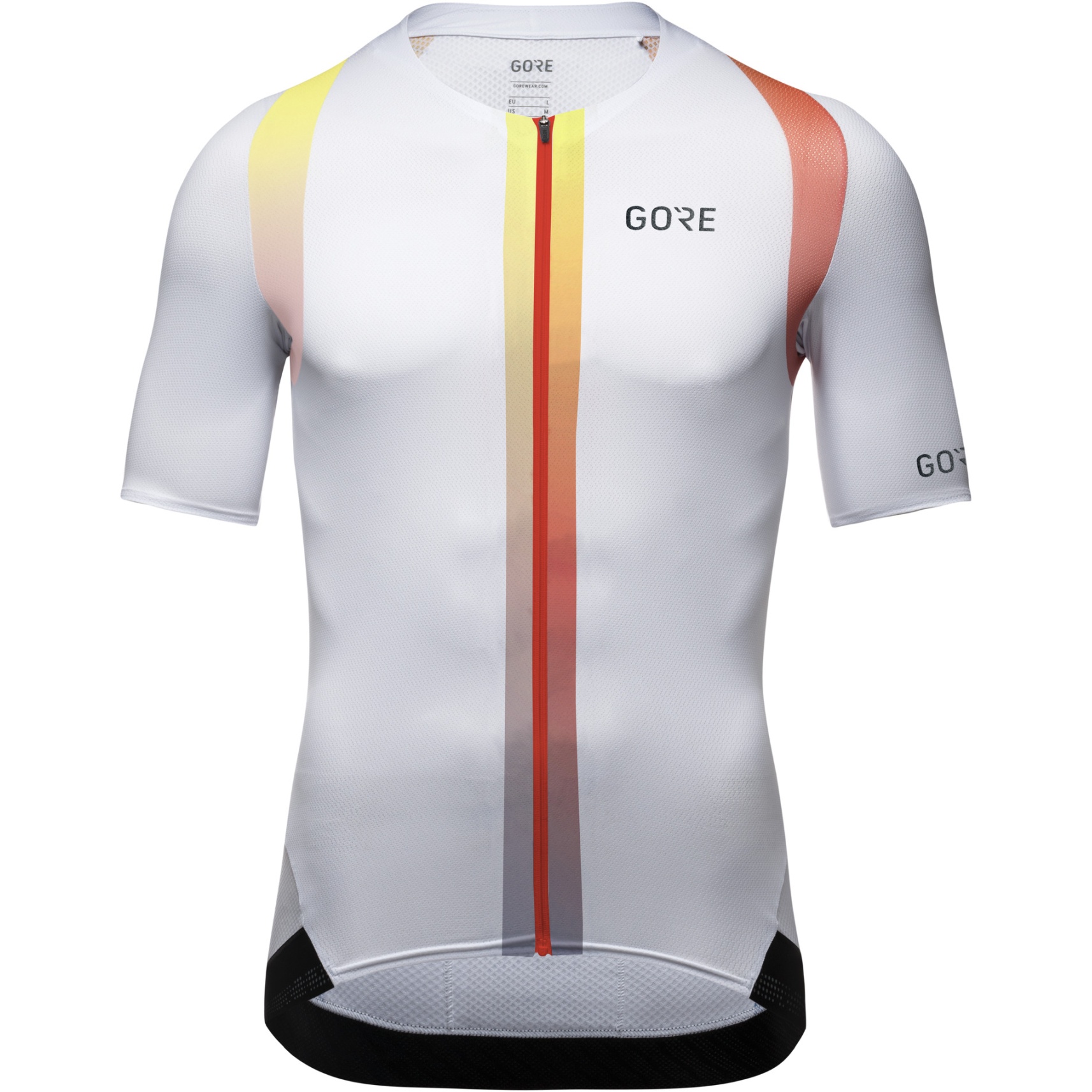 Picture of GOREWEAR Chase Short Sleeve Jersey Men - white/multicolor 01MC