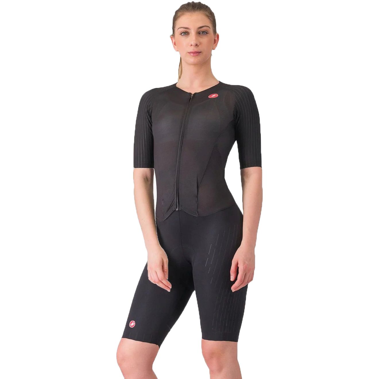 Produktbild von Castelli Free Sanremo 3 Anzug Kurzarm Damen - schwarz 010