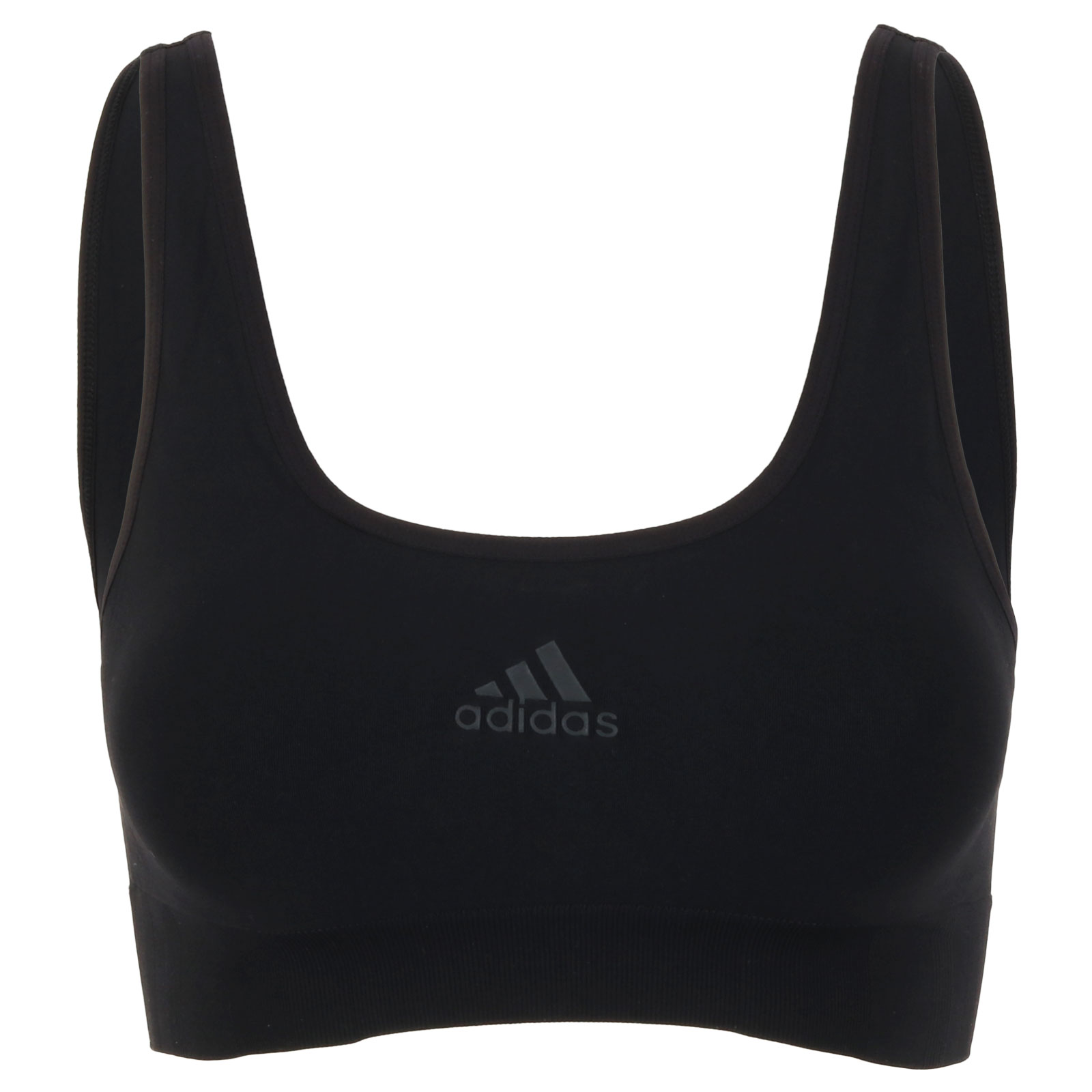adidas Sports Underwear Seamless Scoop Lounge Bra Women - 000-black ...