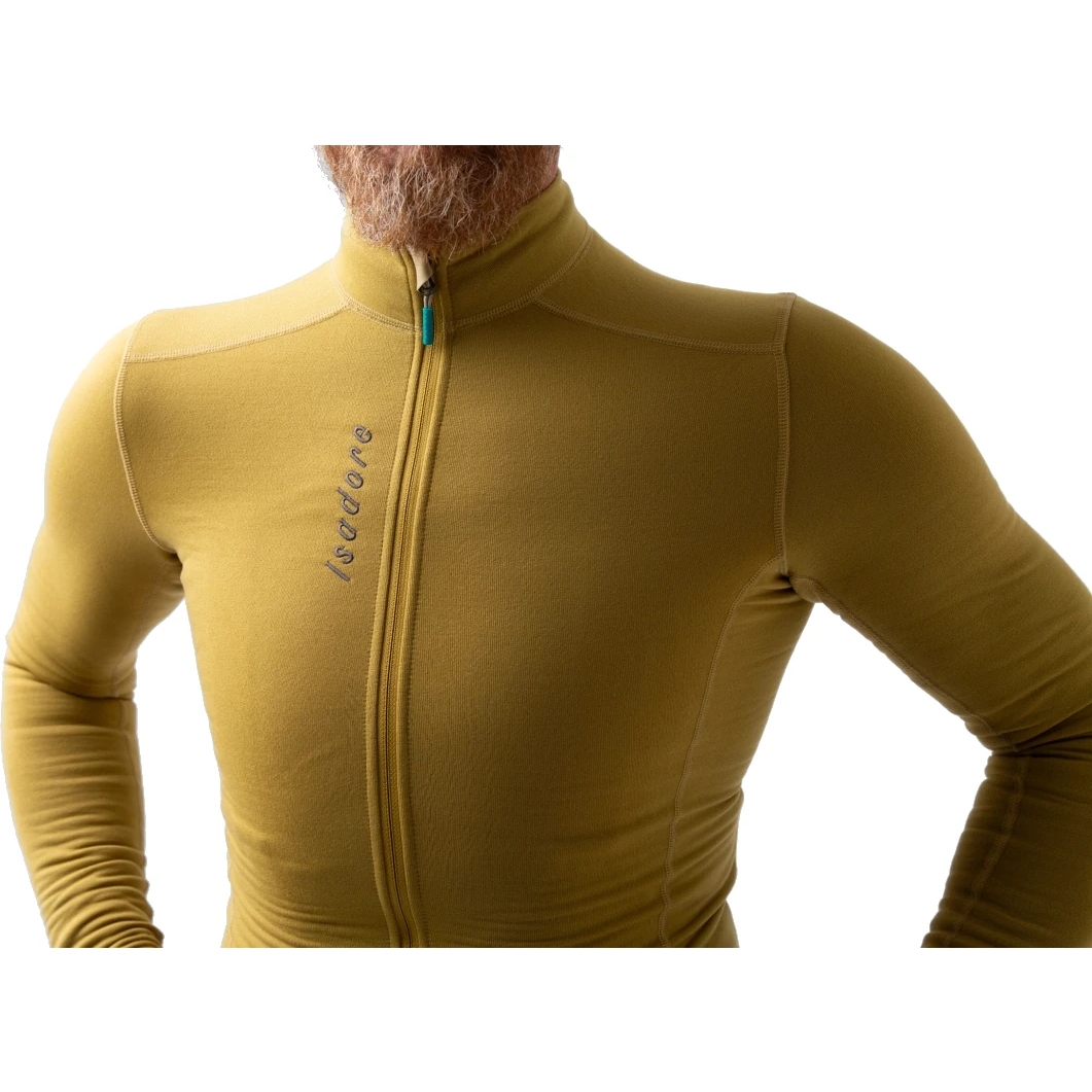 Isadore Signature Deep Winter Longsleeve Jersey Men - Ecru Olive