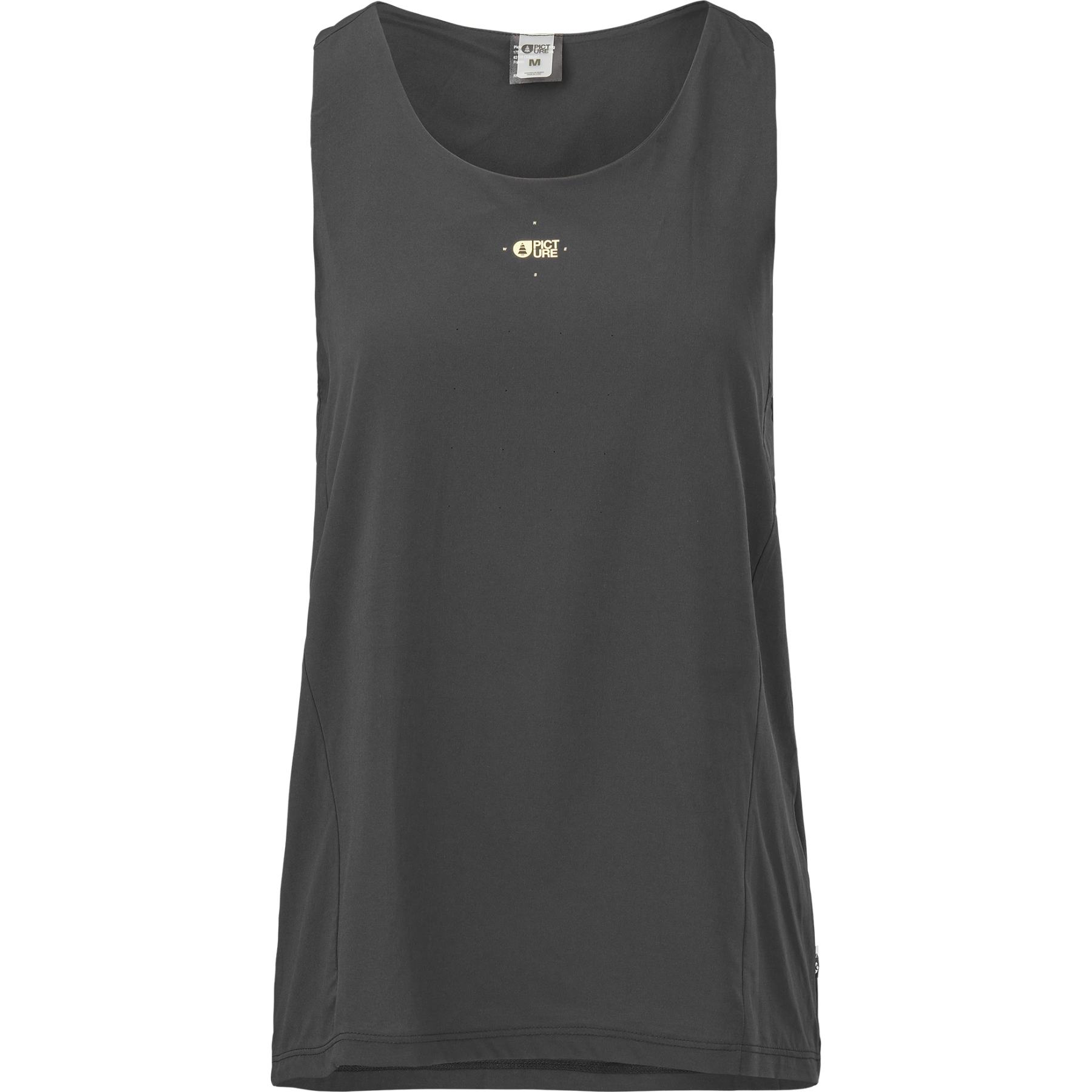 Picture of Picture Ice Flow Women&#039;s Tech Tank - Black