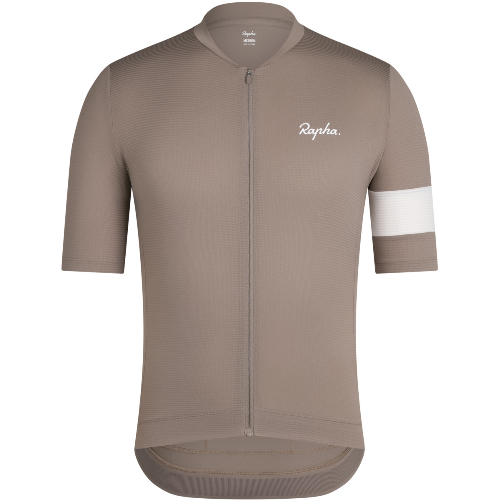 Rapha Core Lightweight Short Sleeve Jersey Men - dark tan/white