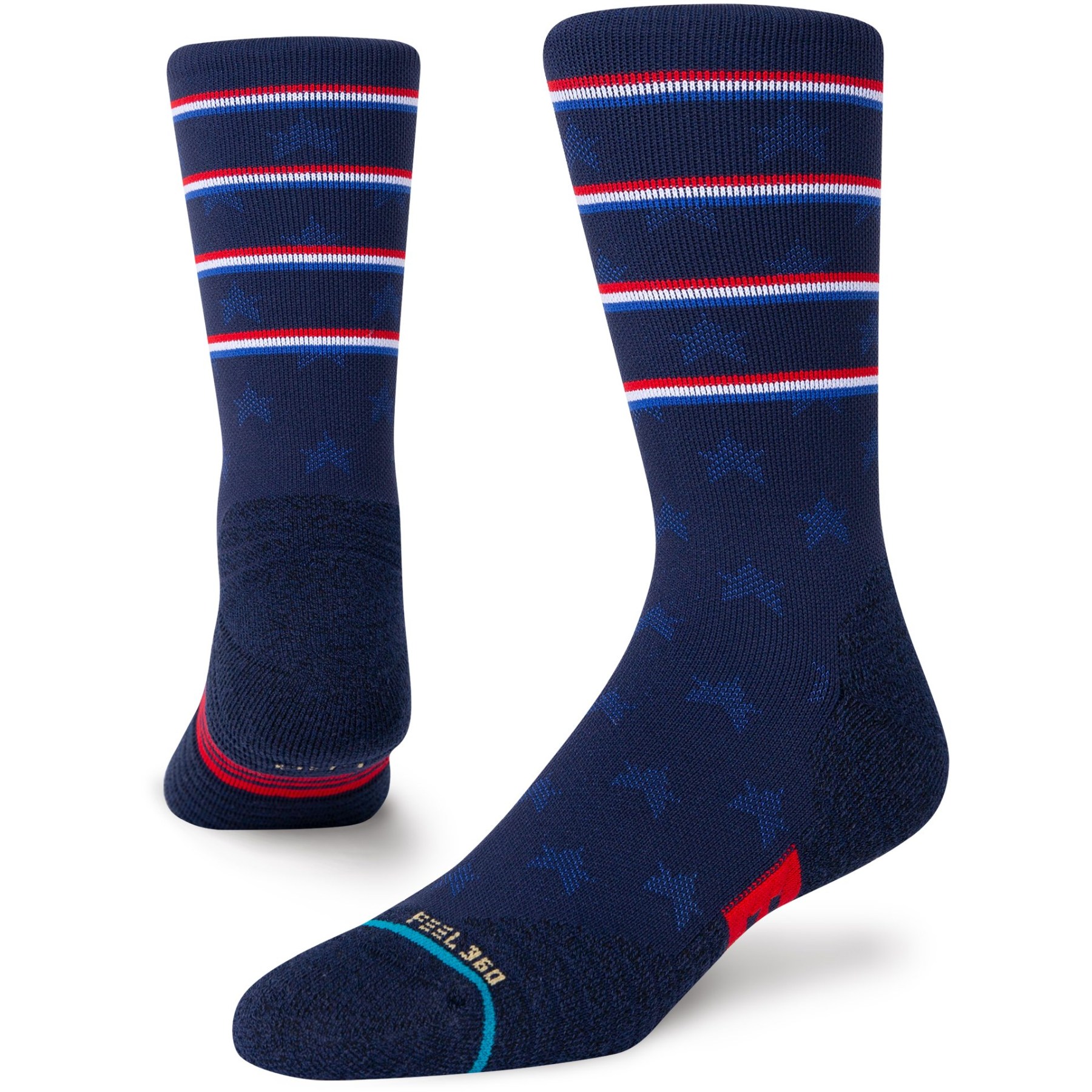 Picture of Stance Independence Crew Socks Unisex - navy