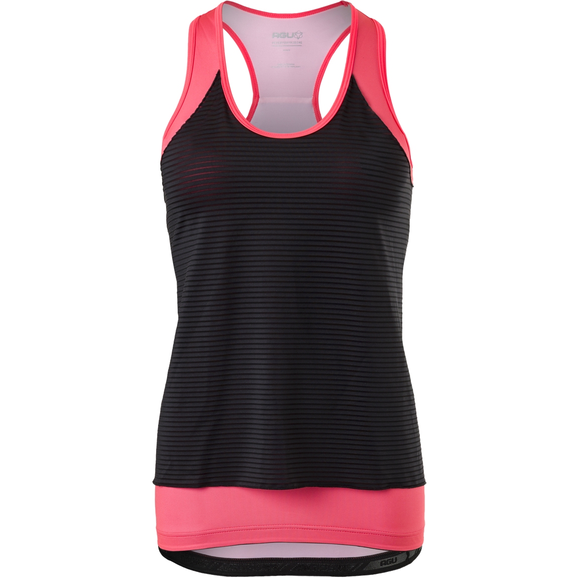 Picture of AGU Essential Layered Racertop Women - neon coral