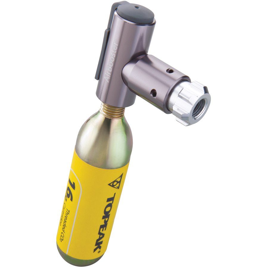 Topeak Airbooster CO2 Inflator in Gunmetal Grey
