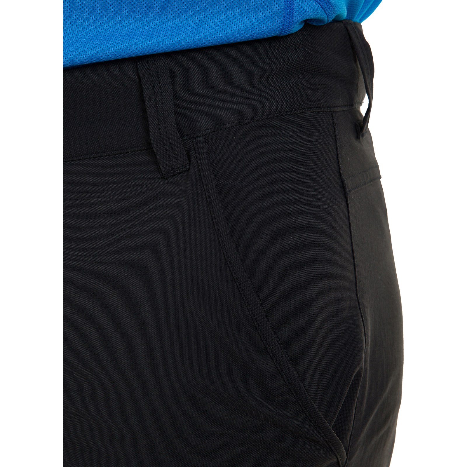 Berghaus UK Navigator 2.0 - Pantaloni da Uomo con Zip, Uomo, 422172BP6, Nero/Nero, 40 inch (Short 30 inch