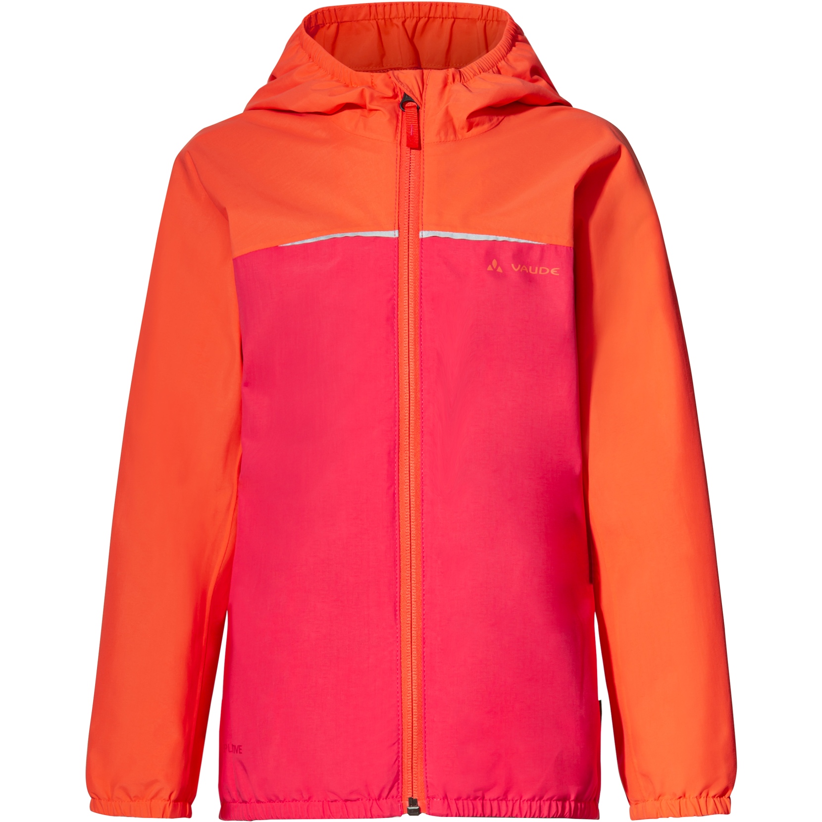 Picture of Vaude Turaco Jacket II Kids - bright pink/orange