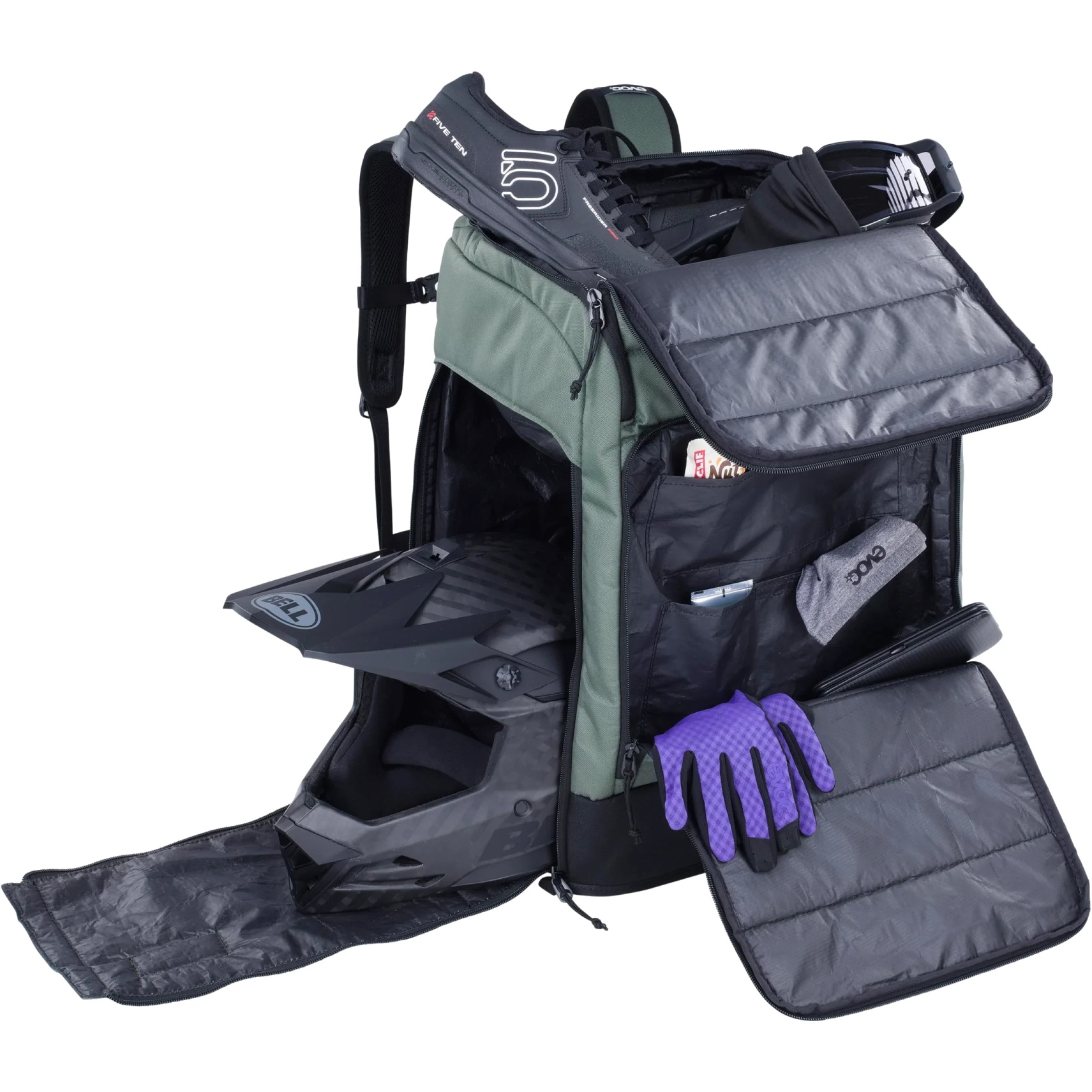 EVOC Mochila - Gear 60 Backpack - Dark Olive | BIKE24
