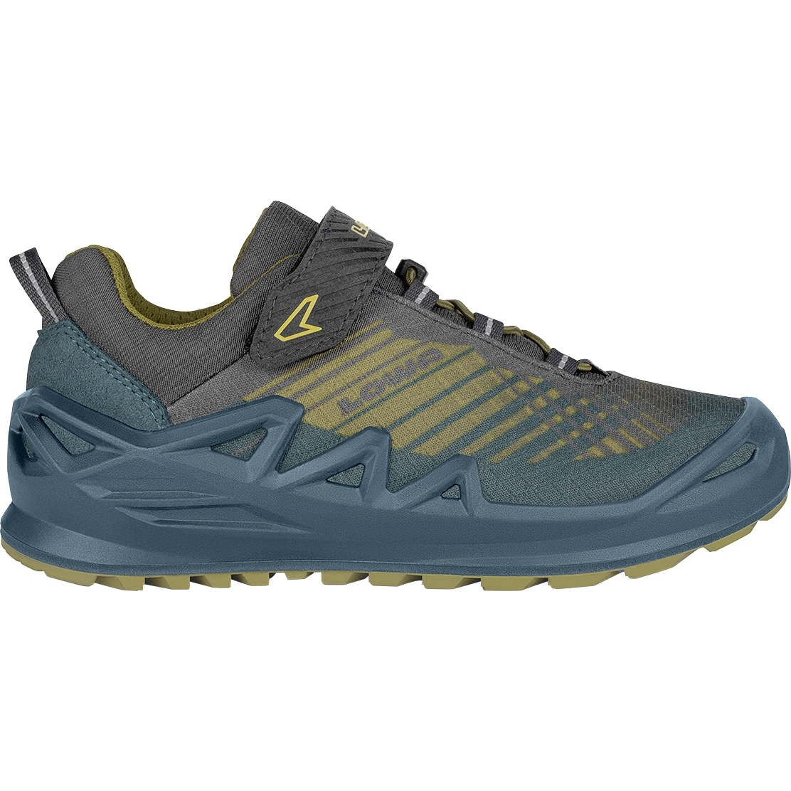 Foto de LOWA Calzados Niño - Merger GTX Junior VCR Lo - petrol/mustard (Talla 27-35)