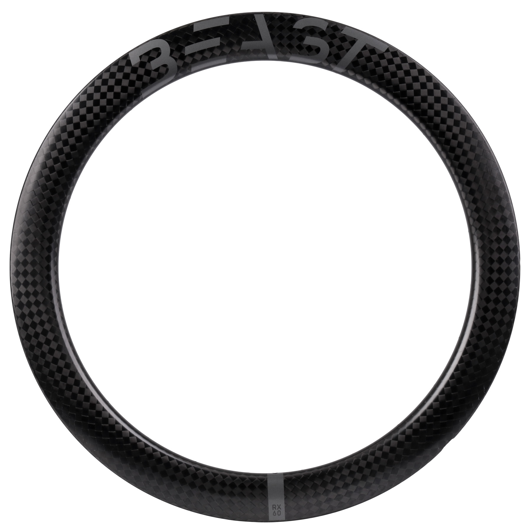 Produktbild von Beast Components RX60 Felge - 28&quot; | Carbon | Clincher | Disc - SQUARE black