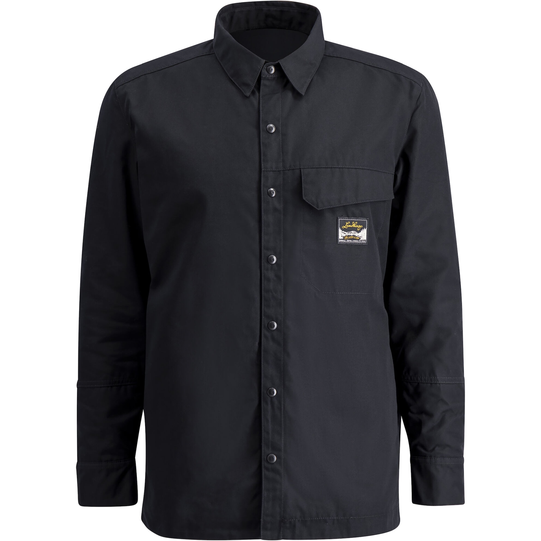 Picture of Lundhags Järpen Insulated Shirt - Black 10000