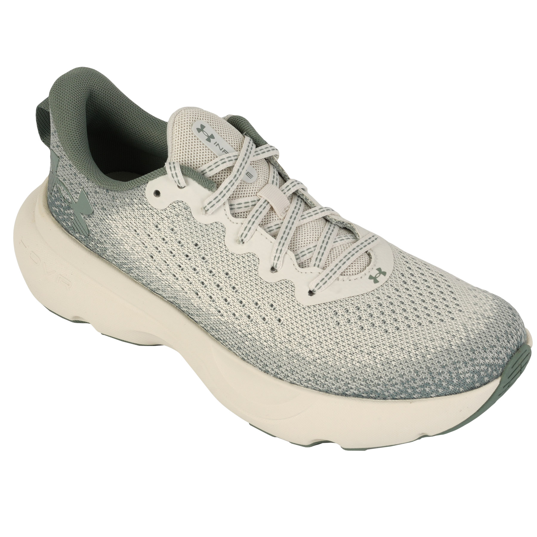 Produktbild von Under Armour UA Infinite Laufschuhe Damen - Weiß/Metallic Silica