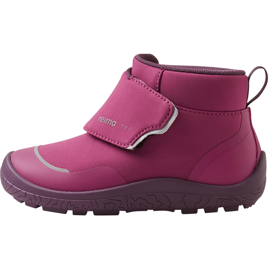 Picture of Reima Hyppii Barefoot Shoes Toddler - cool burgundy 39A0