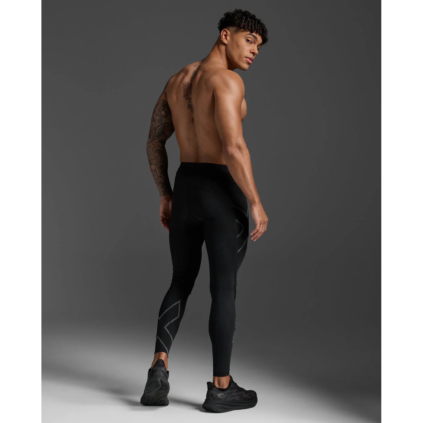 2XU Elite MCS Run Compression Tights Men - black/black