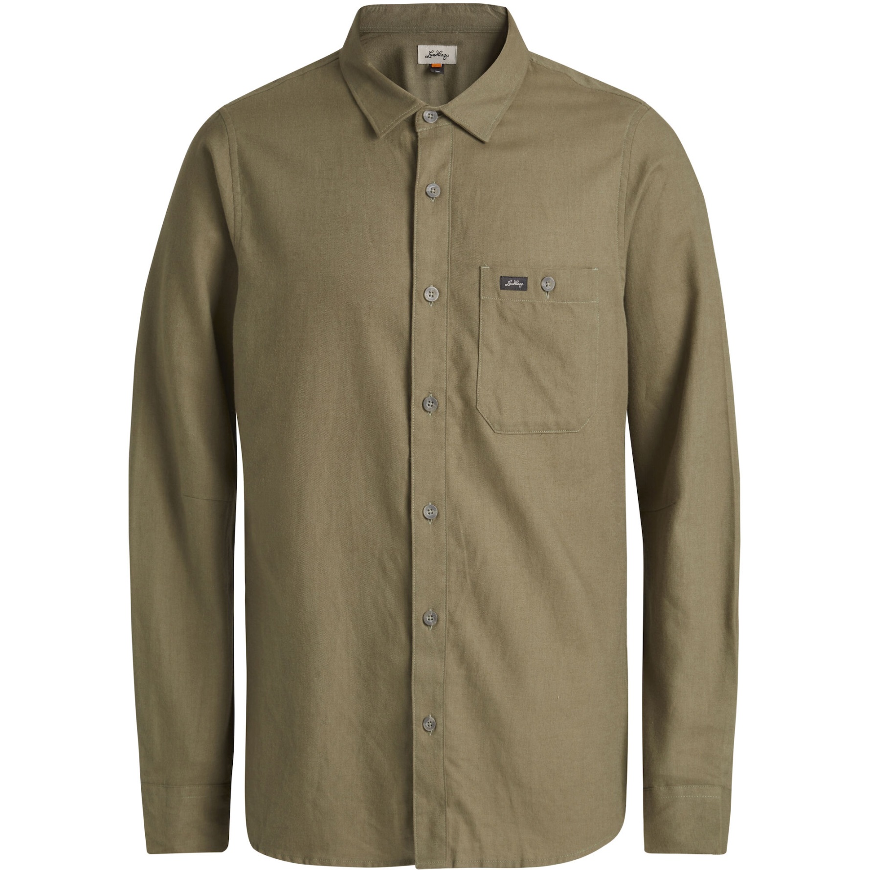 Picture of Lundhags Ekren Solid Long Sleeve Shirt - Clover 640