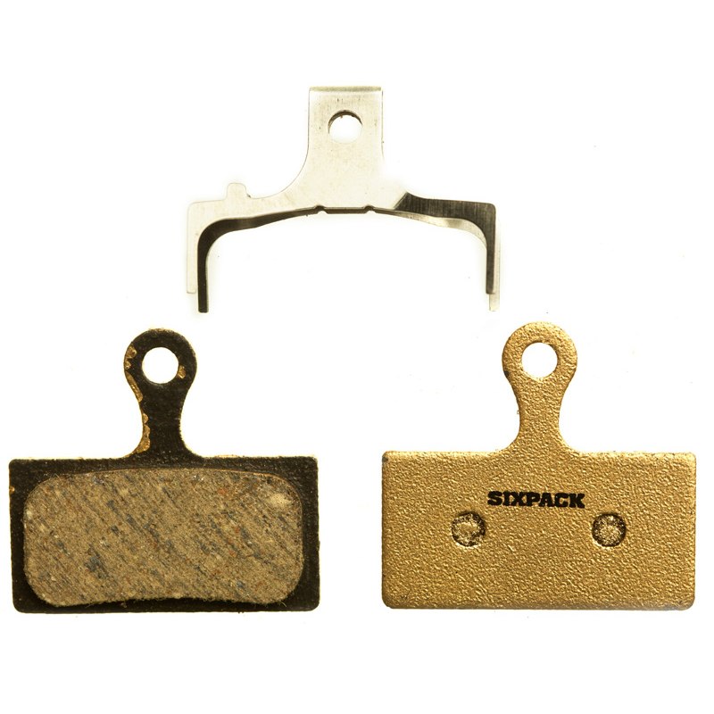 Productfoto van Sixpack Brake Pads for Shimano XTR, XT, SLX - semi-metallic