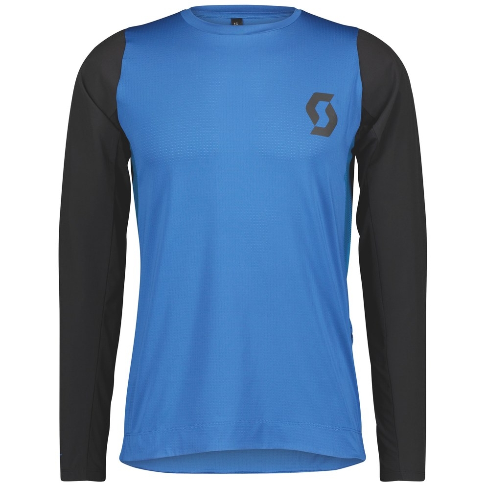 Produktbild von SCOTT Trail Progressive Langarm-Shirt - storm blue/black