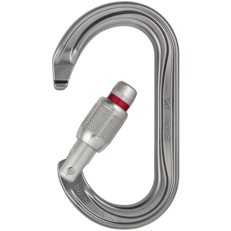 PETZL - Mousqueton Am'D Screw Lock Noir