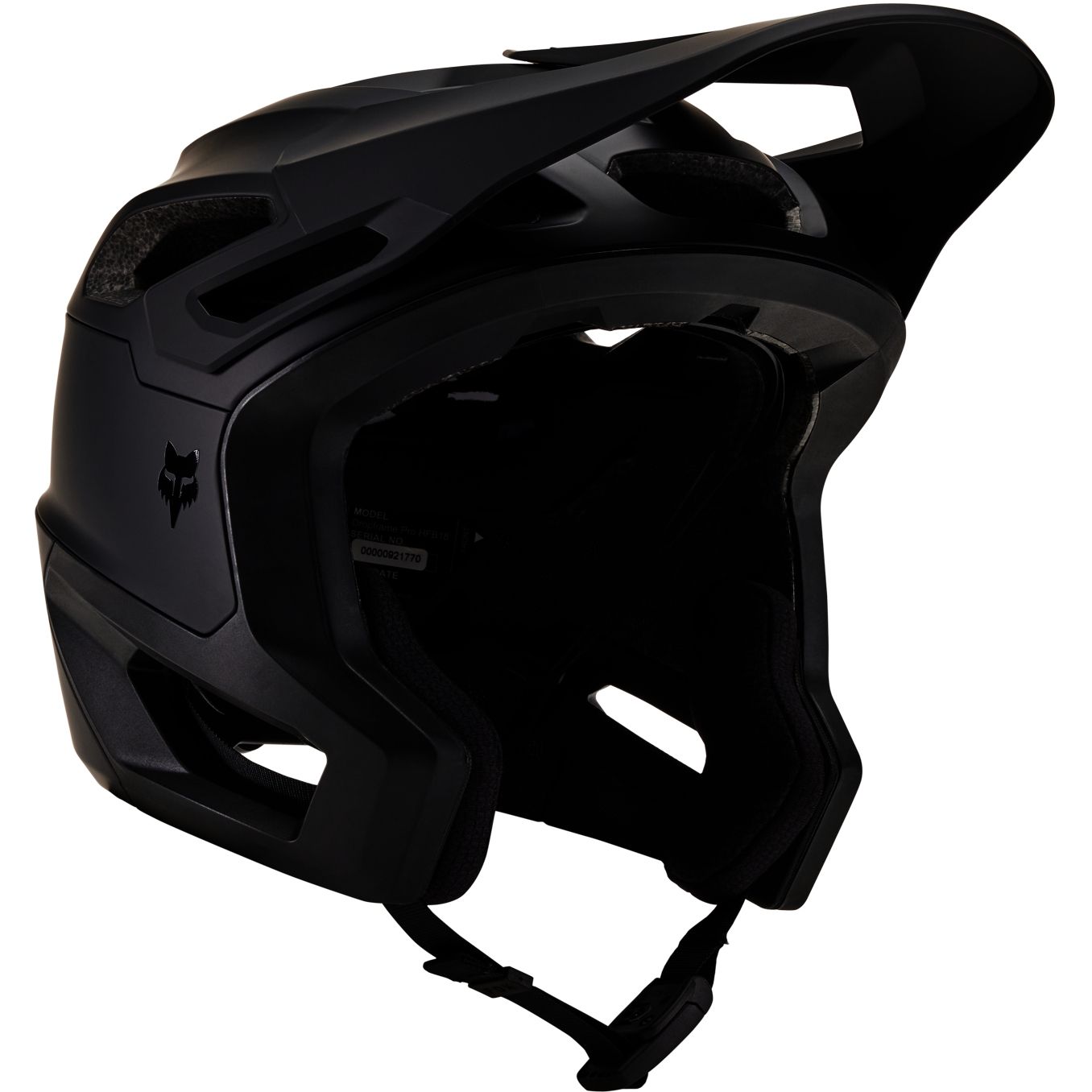 FOX Dropframe Pro Trail Helmet matte black BIKE24