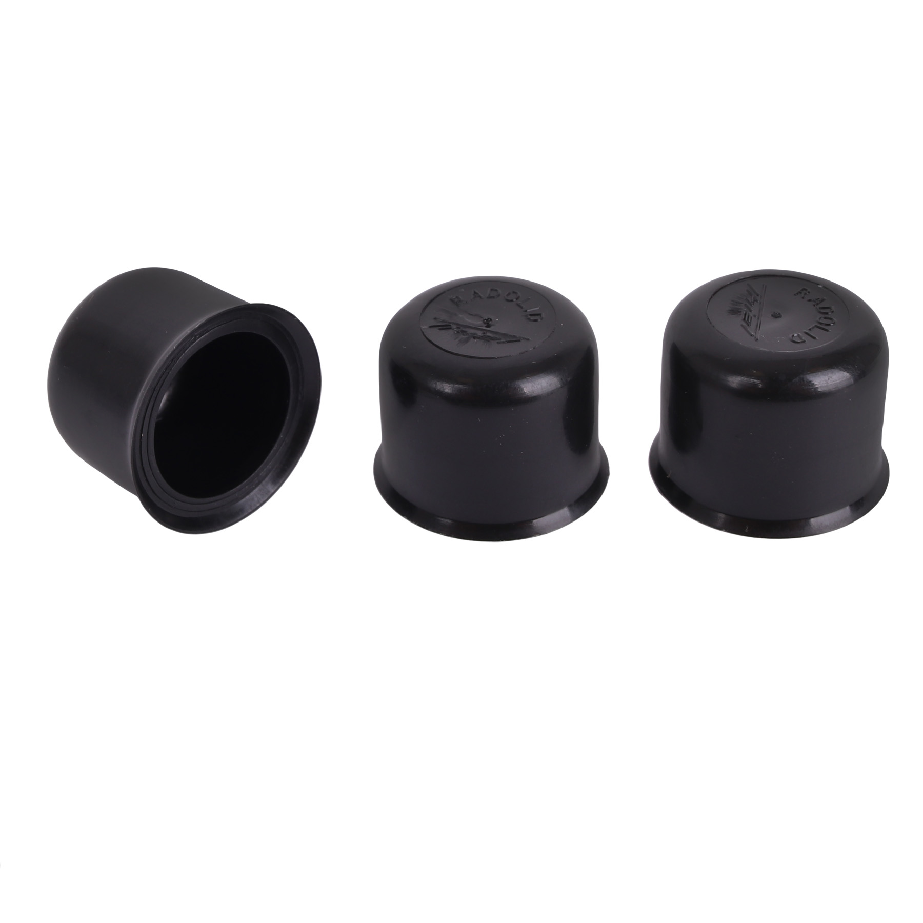 Image of Brompton Plastic Protective Wheel Nut Caps - 3 Pieces