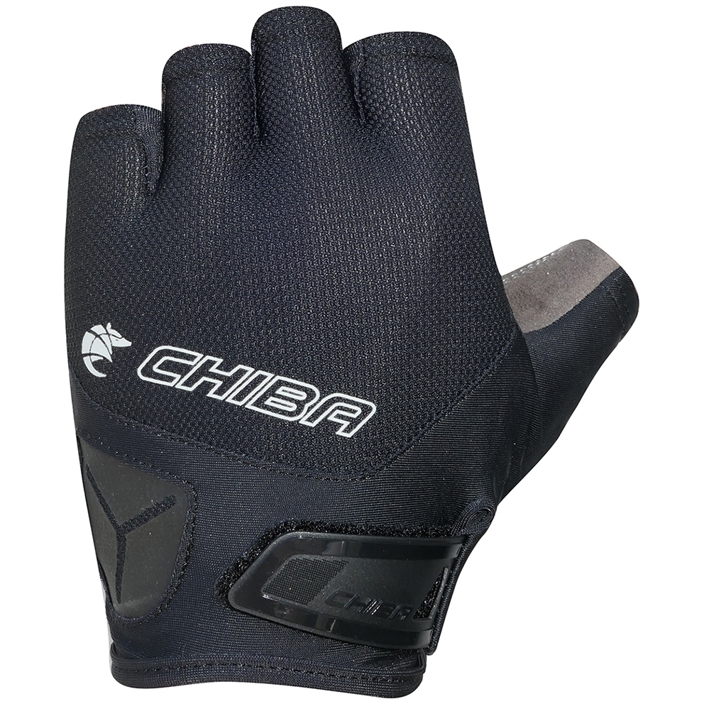 Produktbild von Chiba Gel Air Kurzfinger-Handschuhe - schwarz