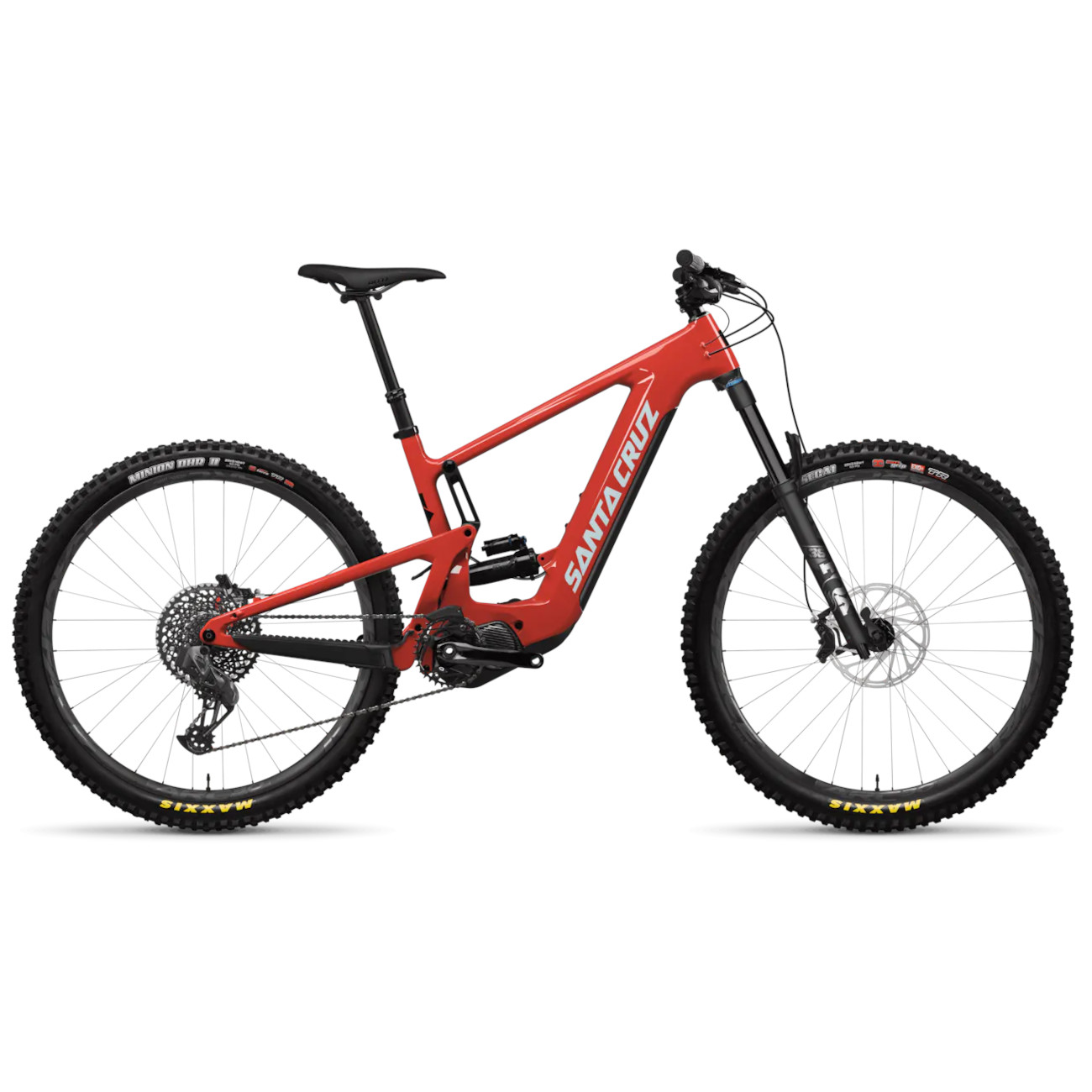 Produktbild von Santa Cruz HECKLER 9 C - GX AXS - 29&quot; Carbon E-Mountainbike - 2024 - gloss heirlomm red