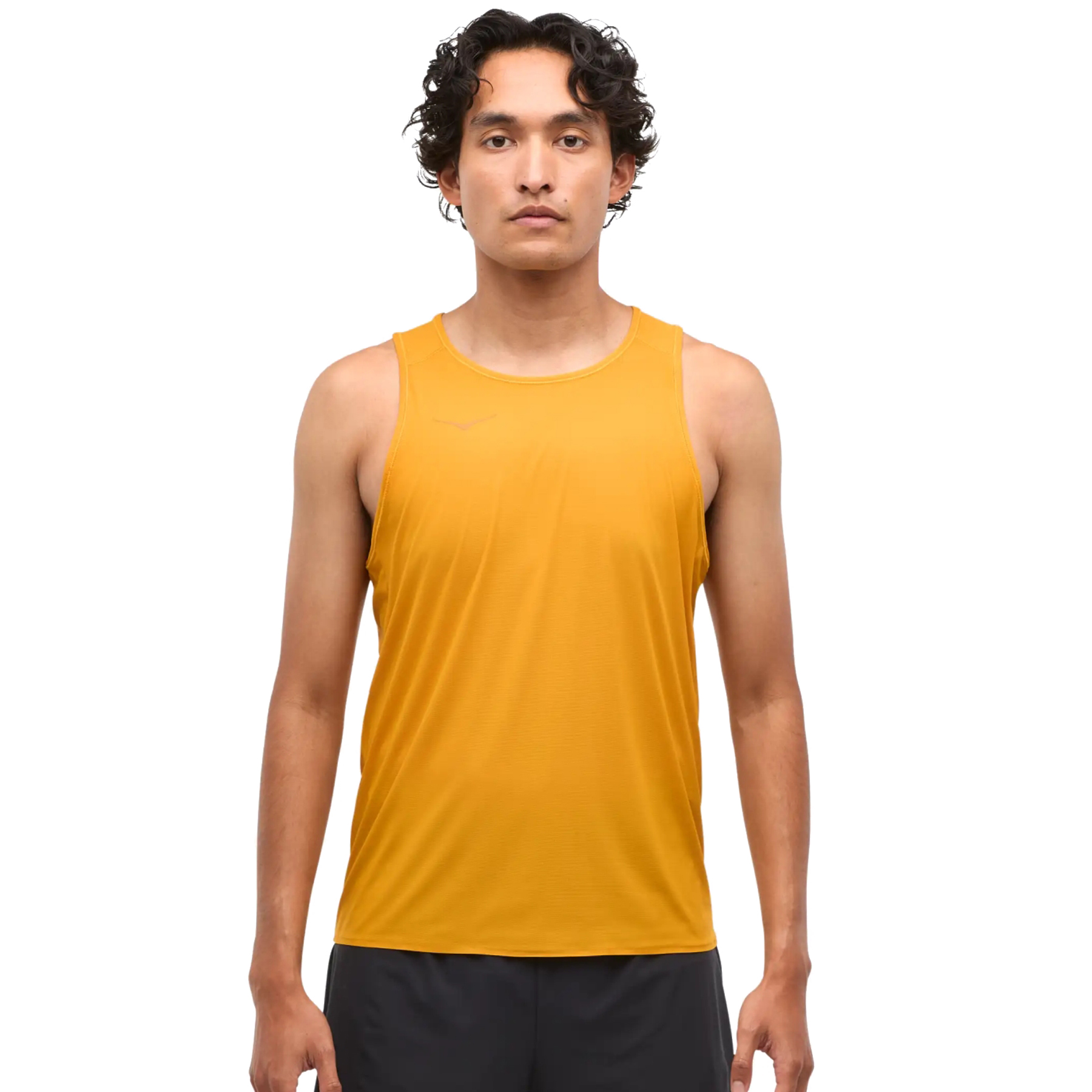 Photo produit de Hoka Débardeur Running Homme - Airolite - varisty yellow