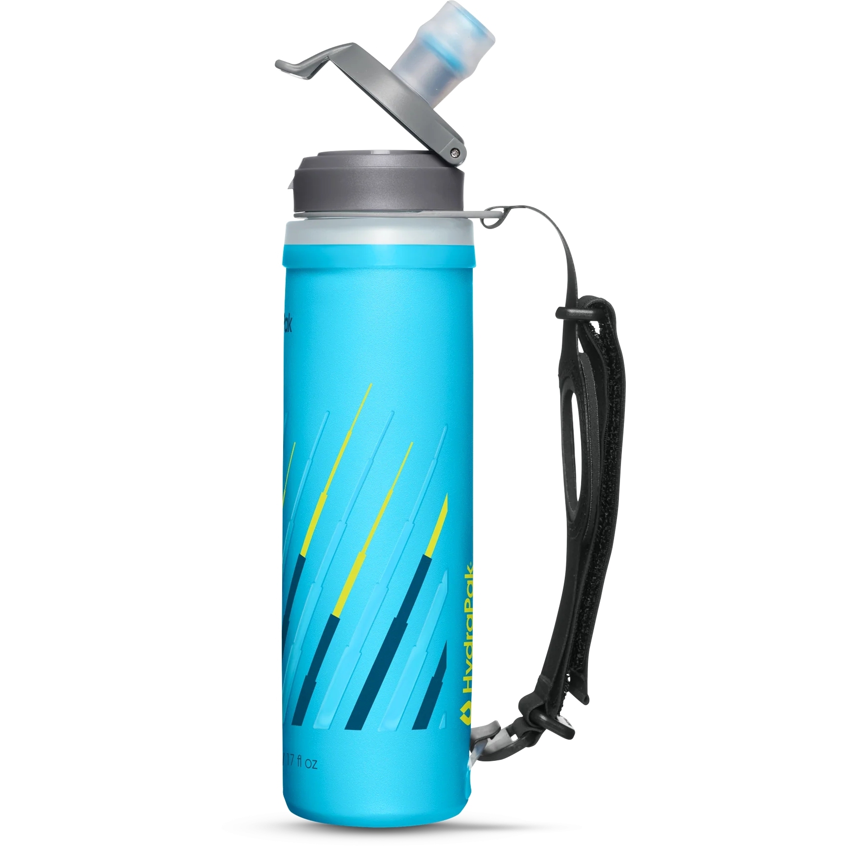 Hydrapak SkyFlask™ Speed Foldable Bottle 500 ml - Malibu Blue | BIKE24