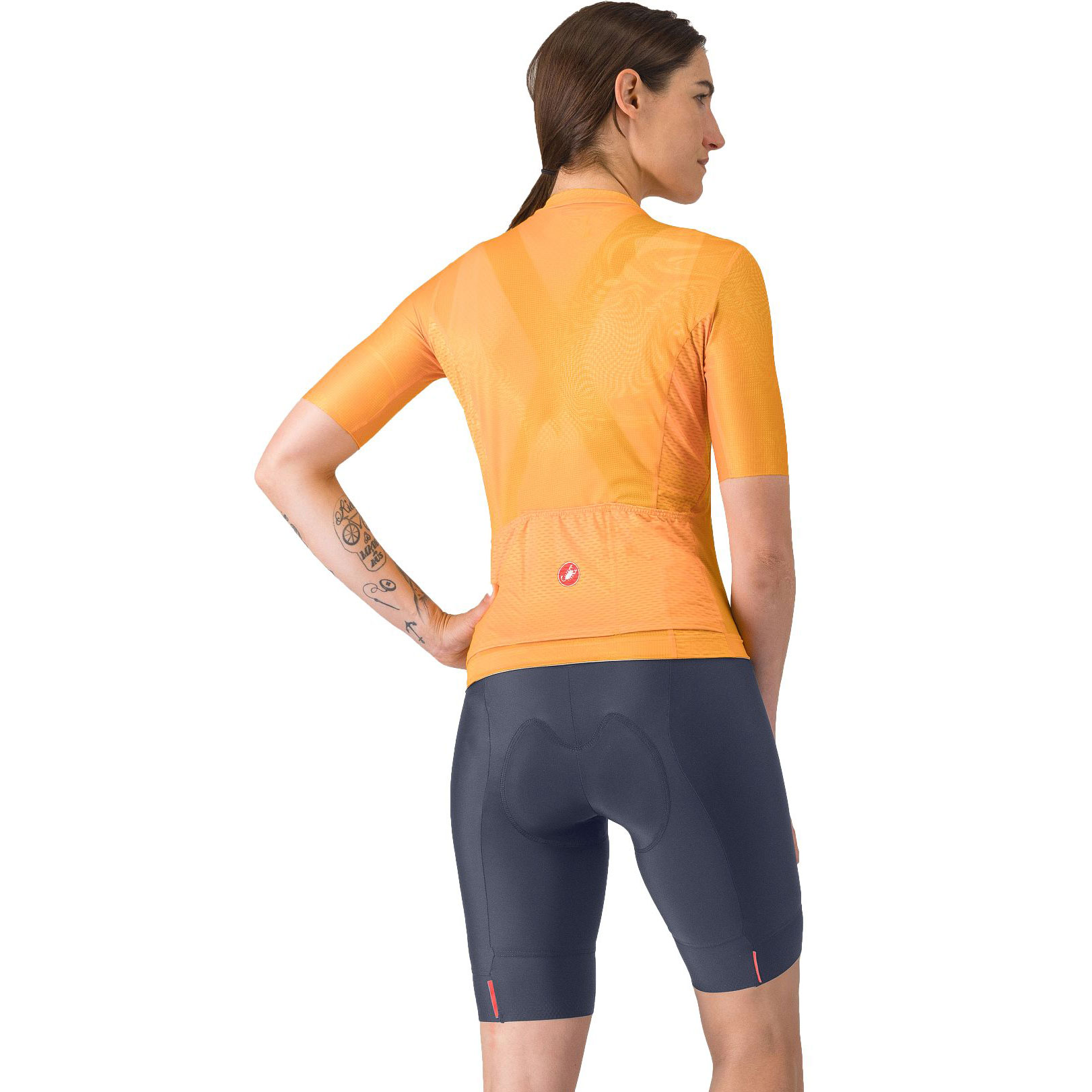 Castelli Prima 2 DT Bibshorts Women - twilight blue/hibiscus 456
