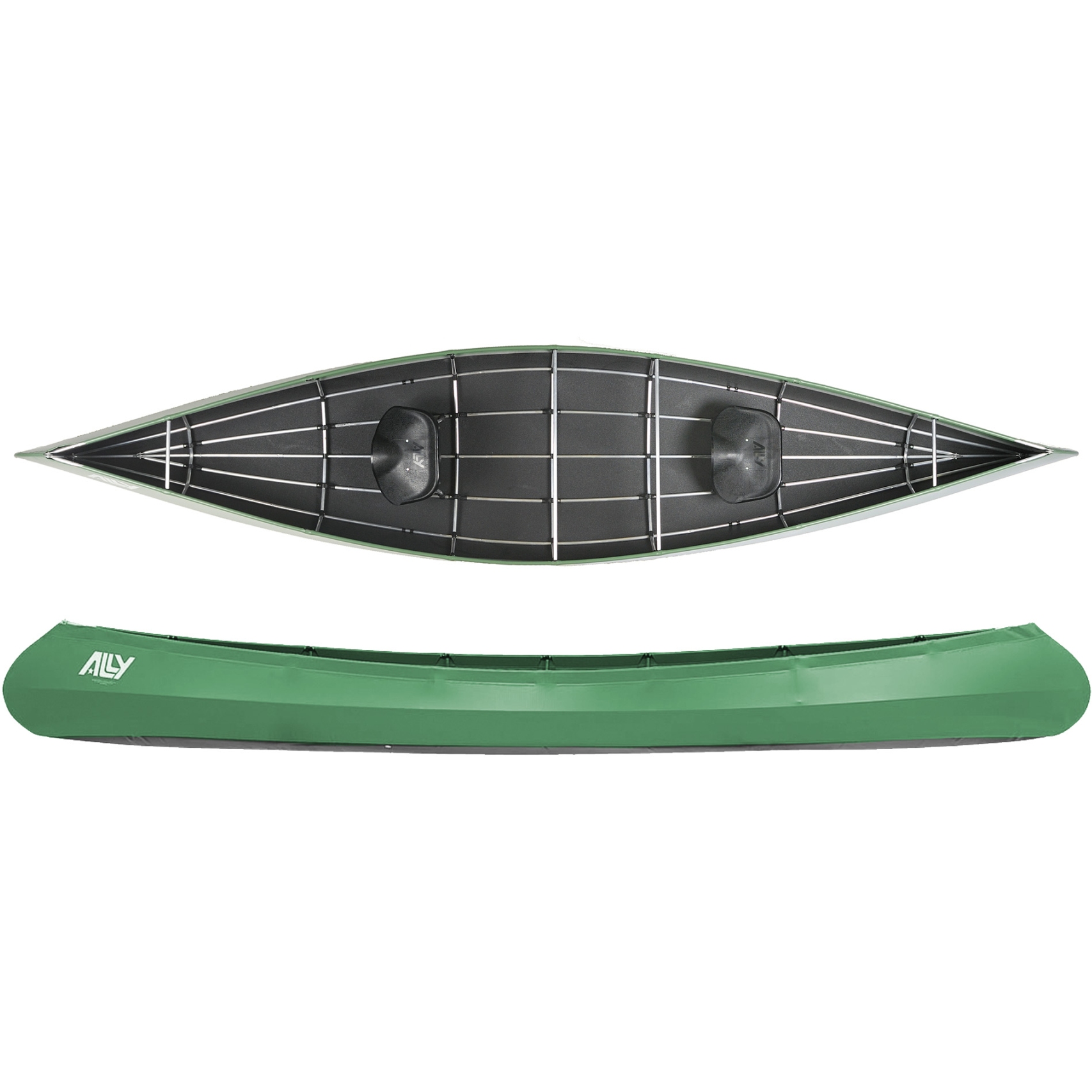 Productfoto van Bergans Ally 15 - Opvouwbare Kano - groen
