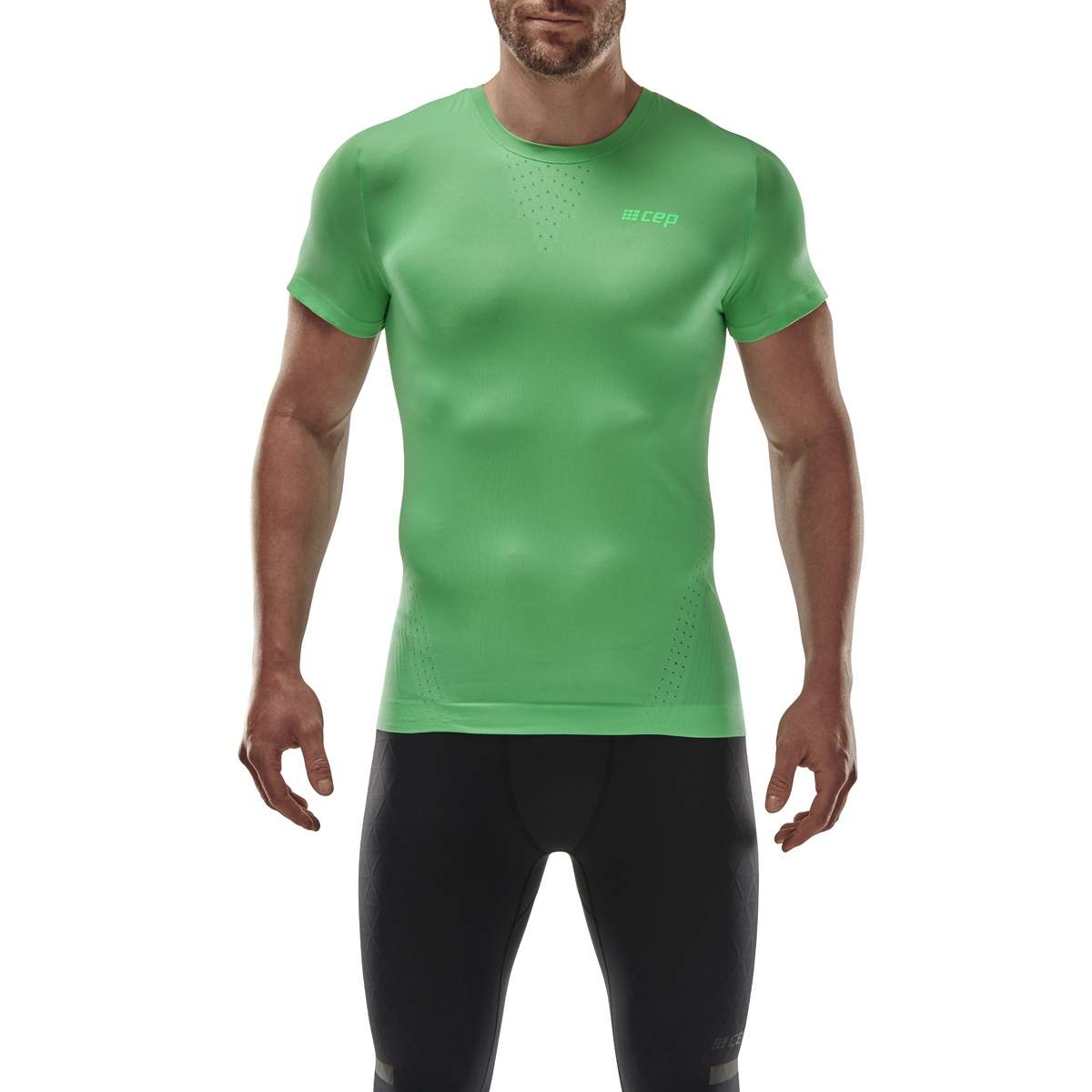 Productfoto van CEP Run Ultralight T-Shirt Heren - groen