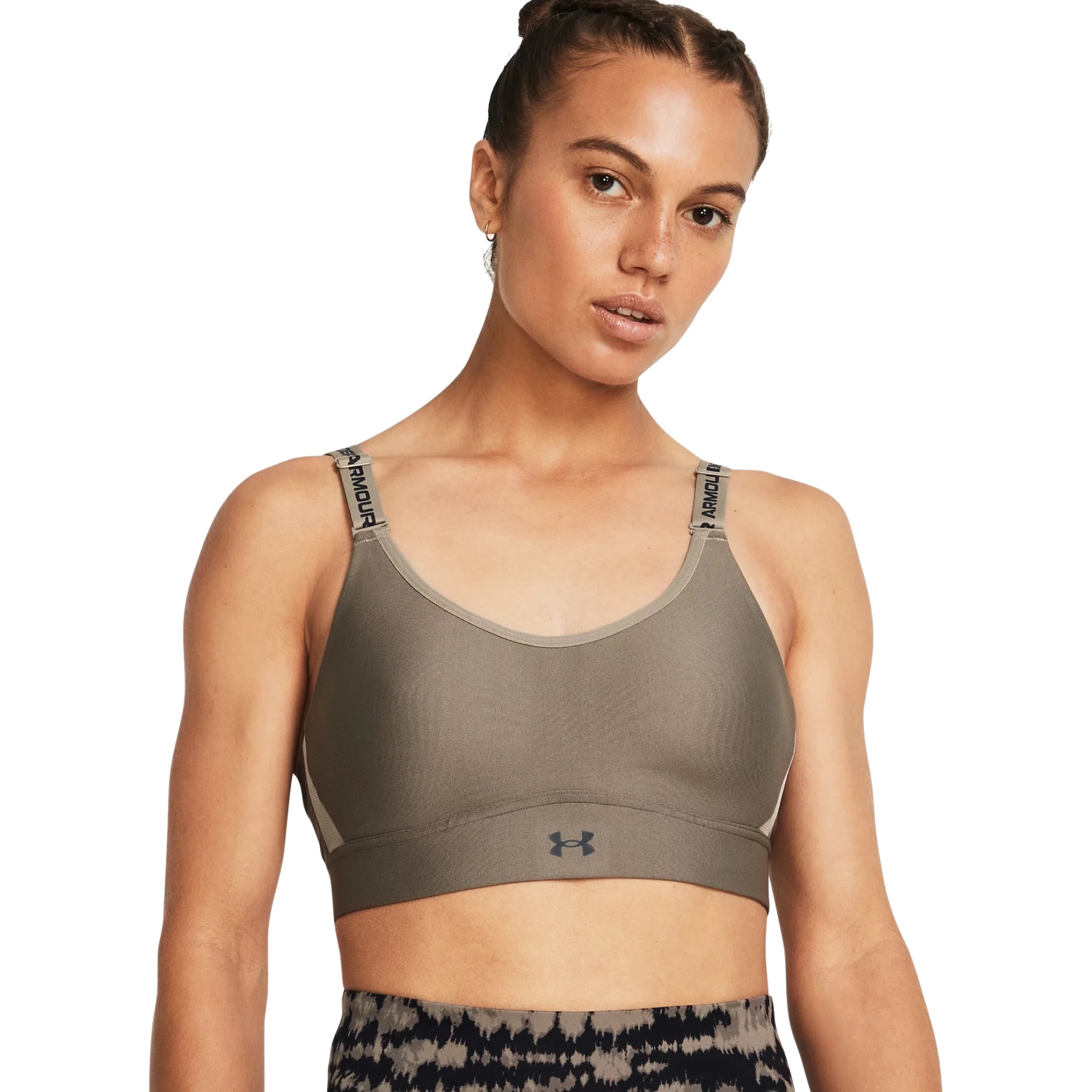 Picture of Under Armour UA Infinity 2.0 Mid Sports Bra Women - Taupe Dusk