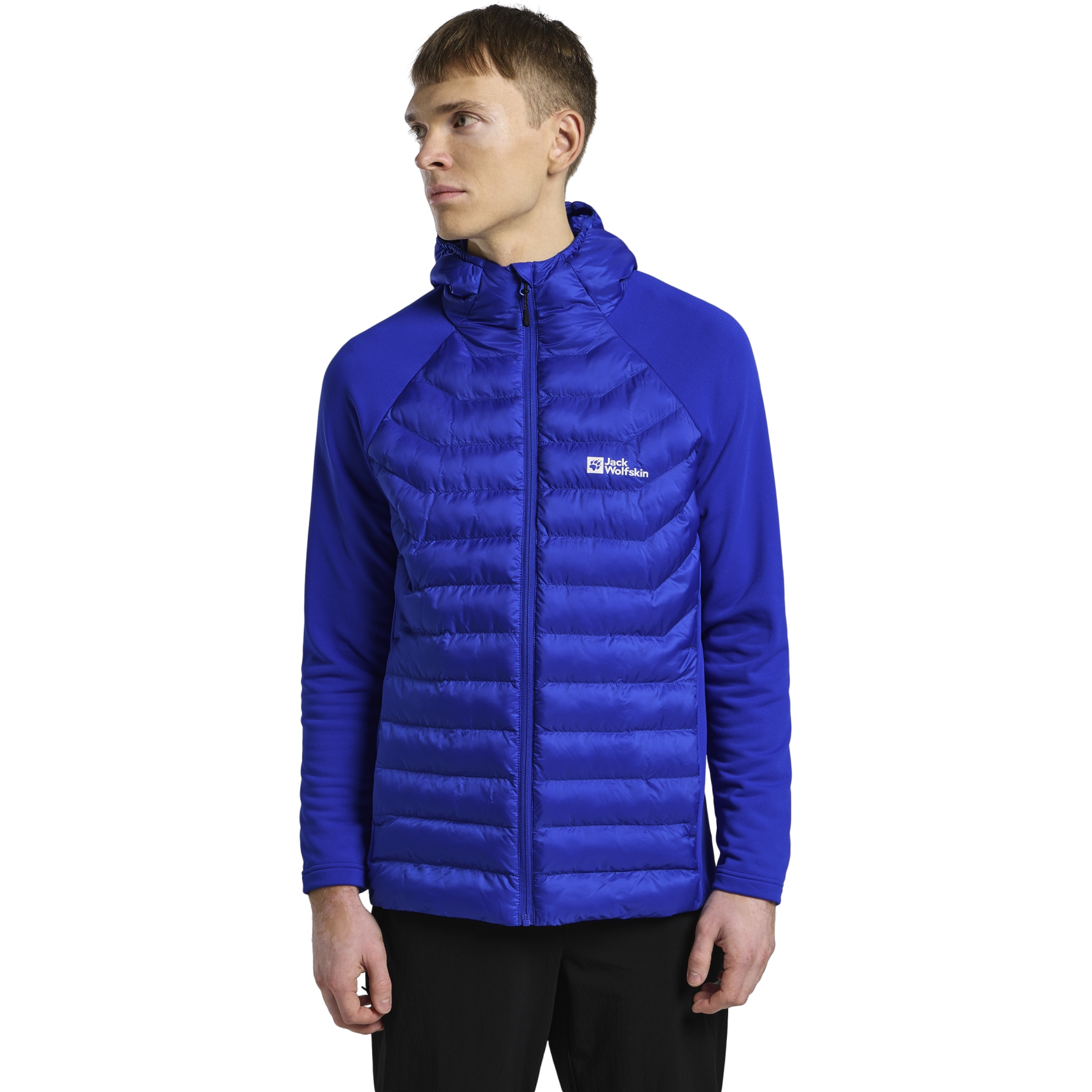 Produktbild von Jack Wolfskin Routeburn Pro Hybrid Jacke Herren - vibrant blue