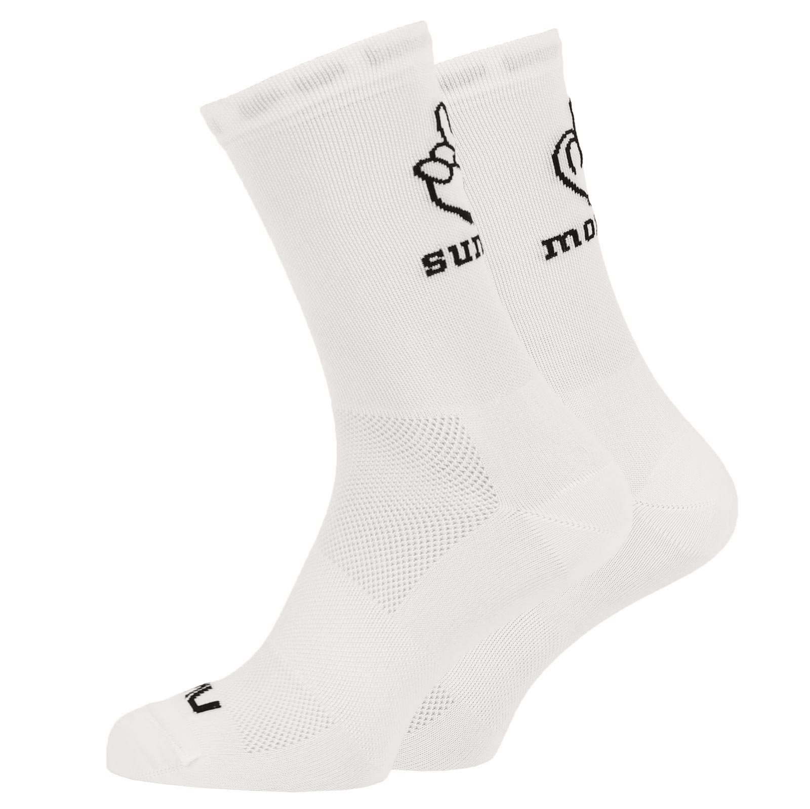 Picture of Northwave Sunday-Monday Socks - white 50