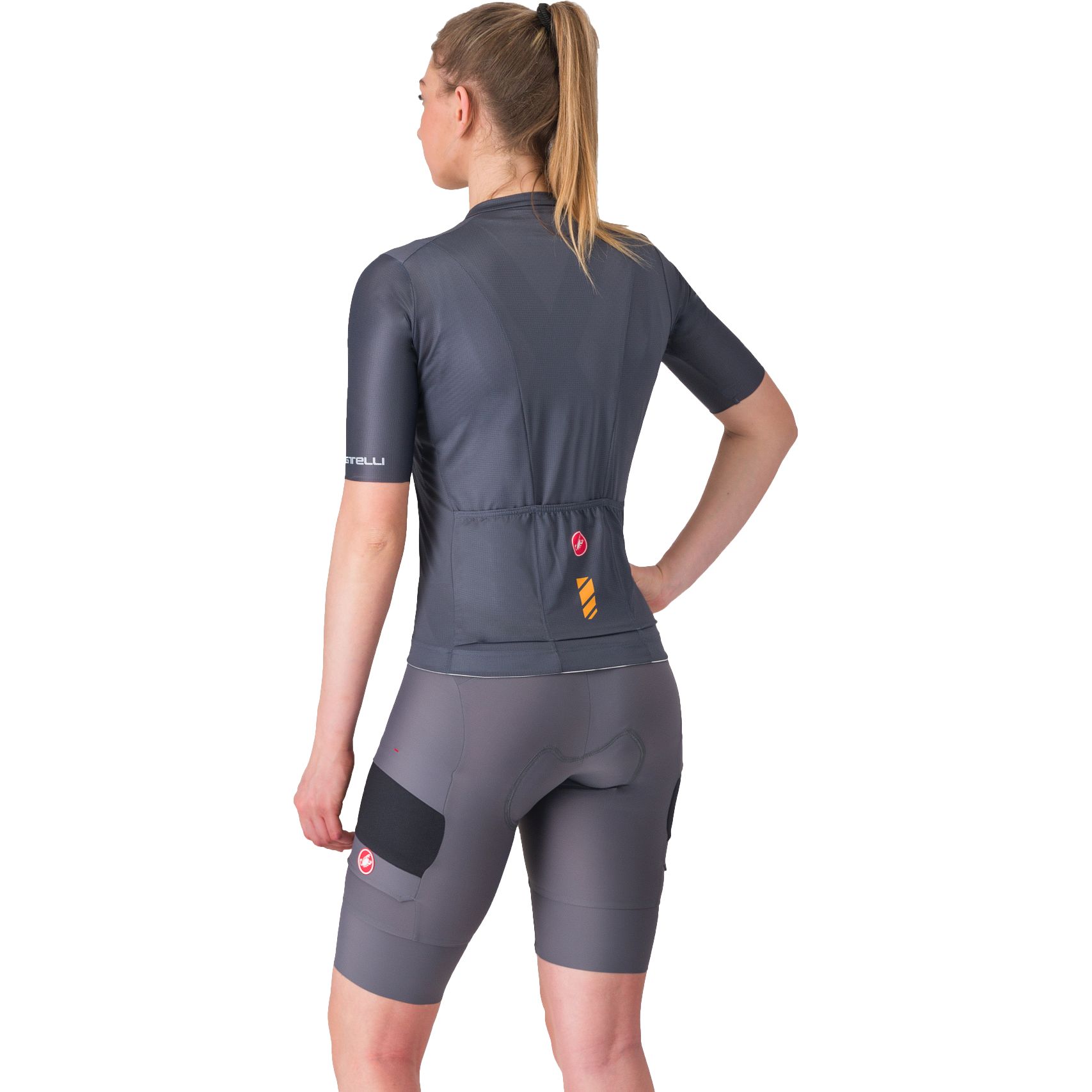 Castelli Unlimited Cargo Bibshorts Women - smoky grey 021