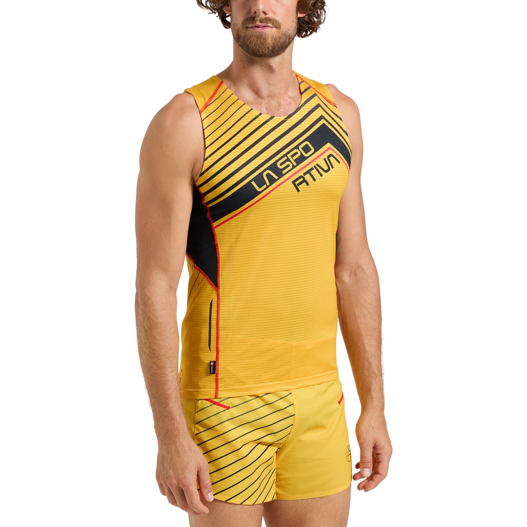 La Sportiva Slipstream Tank Top Men - Yellow/Black | BIKE24