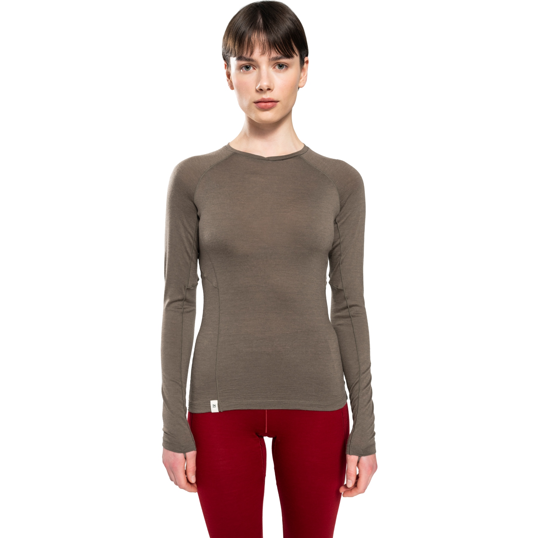 Produktbild von Ulvang Hero Crew Langarm-Unterhemd Damen - Bungee Grey