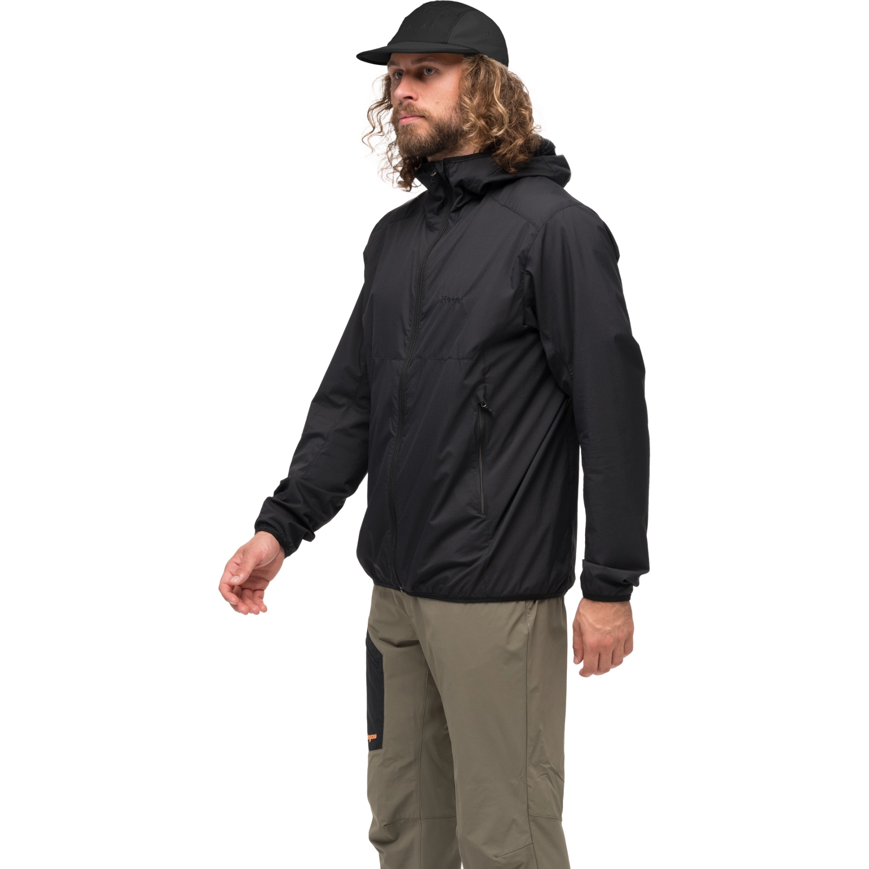 Bergans Vaagaa Windbreaker Jacke Herren schwarz BIKE24