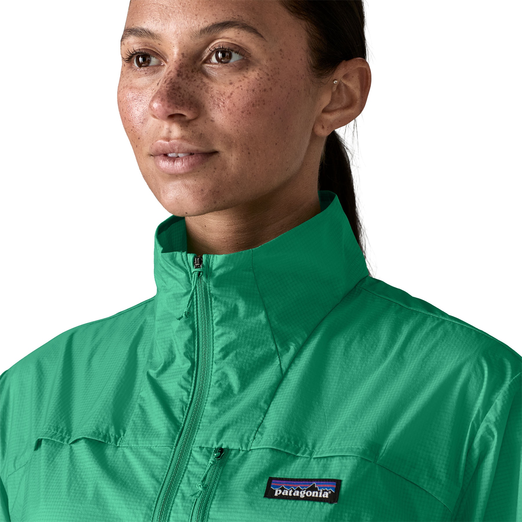 Patagonia Houdini Stash 1/2 Zip Anorak Women - Moon Tripper: Blue