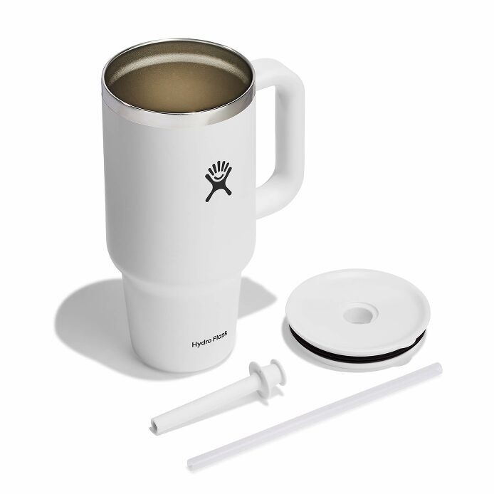 Hydro Flask 32oz All Around Travel Tumbler - 946ml - White | BIKE24