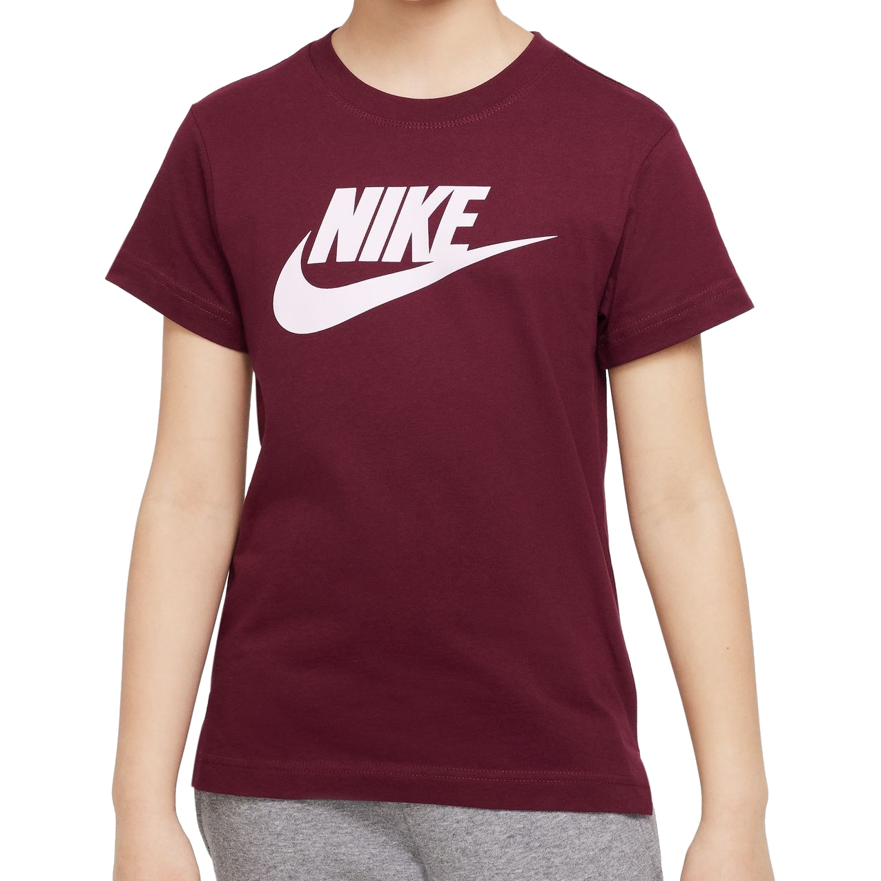 Picture of Nike Sportswear T-Shirt Big Kids - dark beetroot AR5088-638