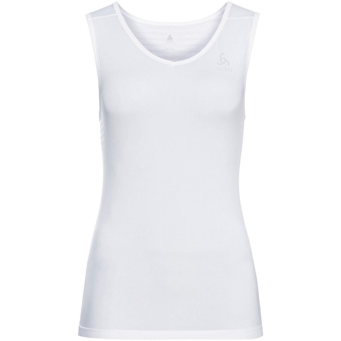 Productfoto van Odlo Performance X-Light V-Neck Hemd zonder Mouwen Dames - wit
