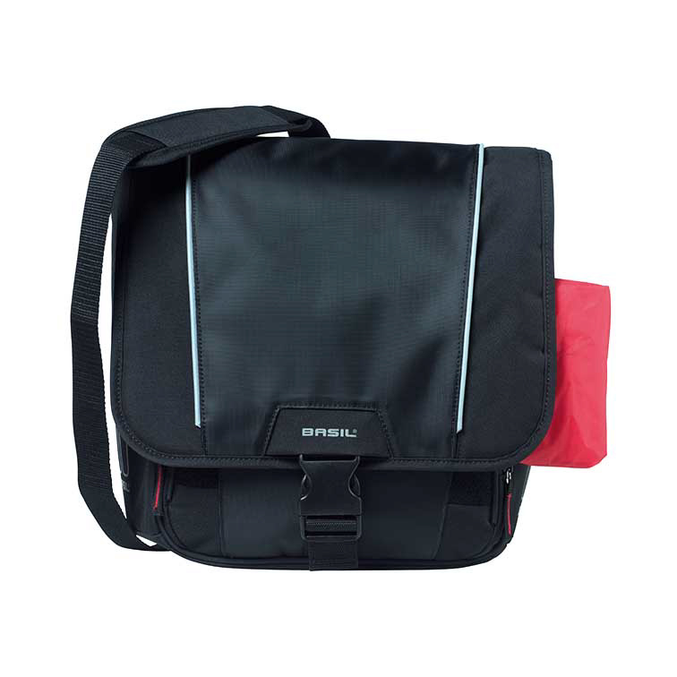 Basil Unisex - Volwassen Sport Design Bagagedrager Grafiet, 36 cm x 26 cm x 18 cm