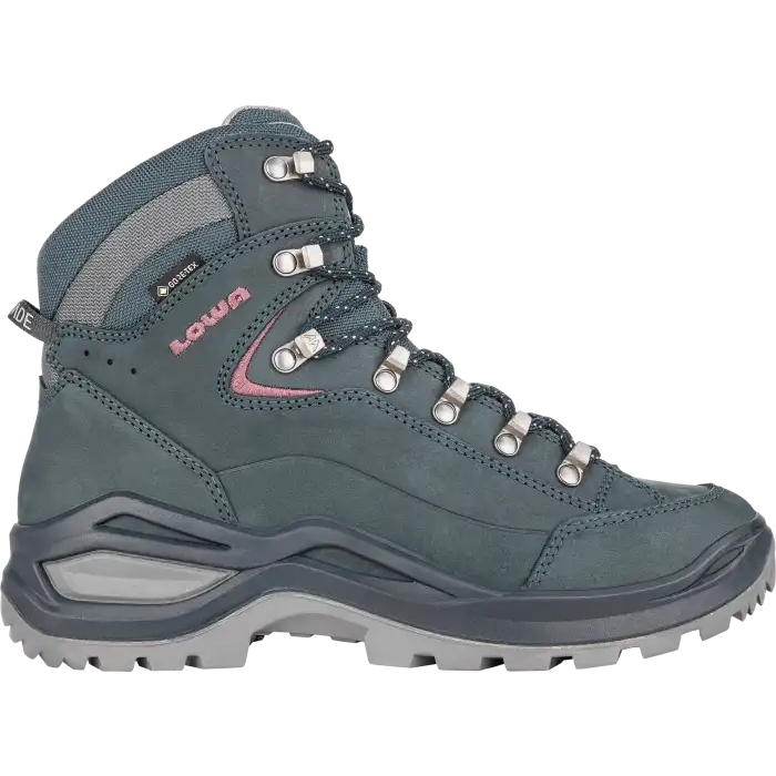 Produktbild von LOWA Renegade Evo GTX Mid Wanderschuhe Damen - stahlblau/alt rosa